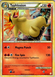 Typhlosion - 32/123 (Cracked Ice Holo)