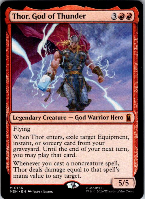 Thor, God of Thunder