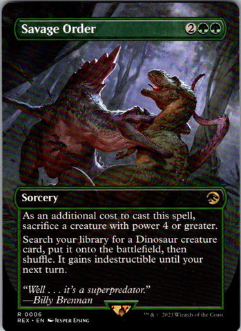 Savage Order (Borderless)