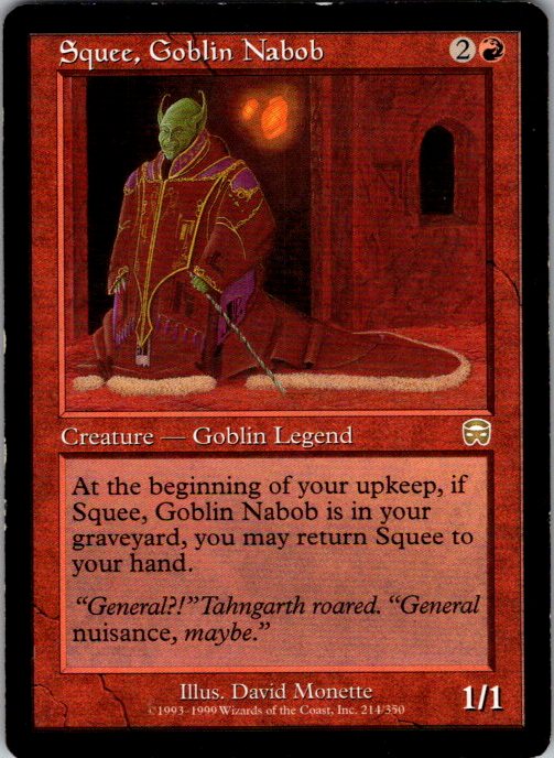 Squee, Goblin Nabob
