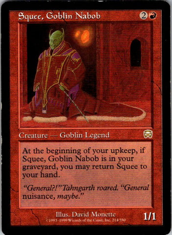 Squee, Goblin Nabob