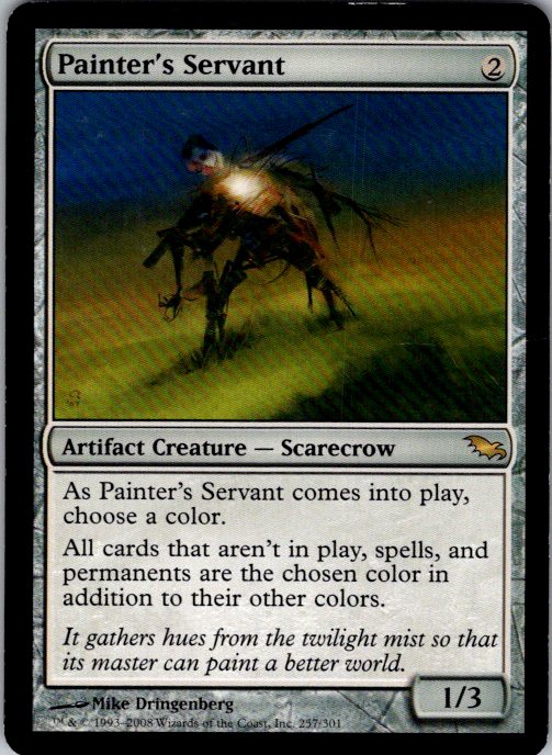 Painter's Servant