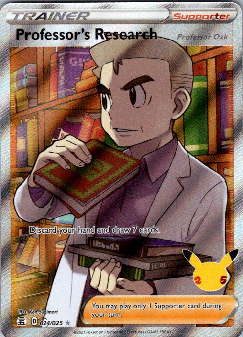 Professor's Research [Professor Oak] (Full Art)