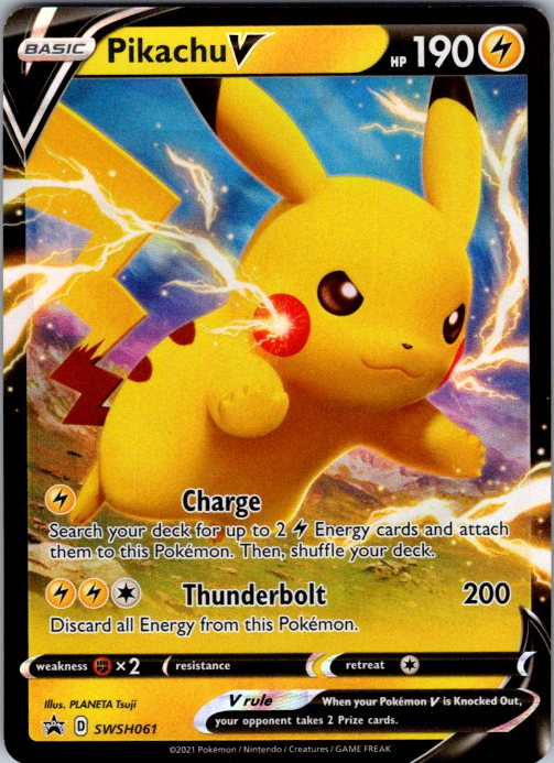 Pikachu V - SWSH061