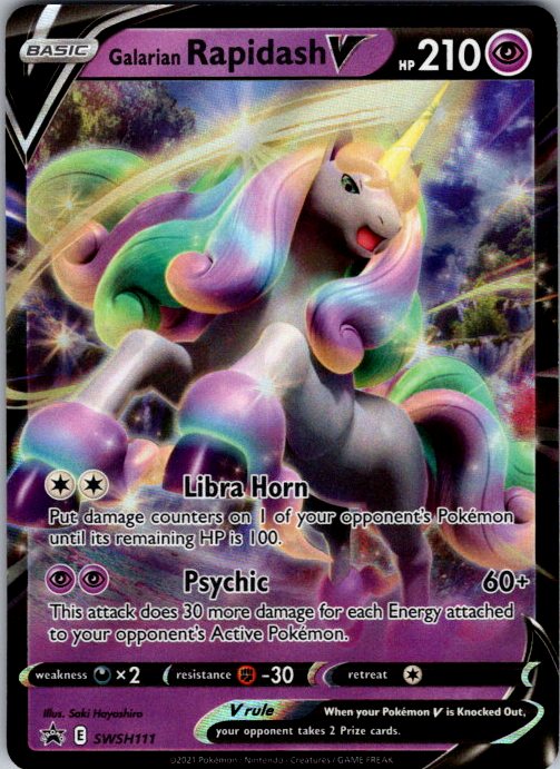 Galarian Rapidash V - SWSH111