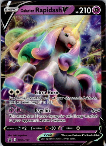 Galarian Rapidash V - SWSH111