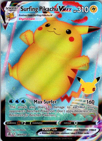 Surfing Pikachu VMAX