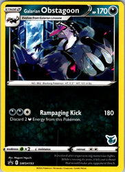 Galarian Obstagoon - SWSH193 (Eevee Stamped)