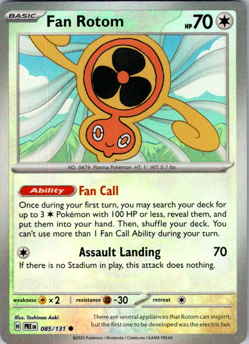 Fan Rotom (Poke Ball Pattern)