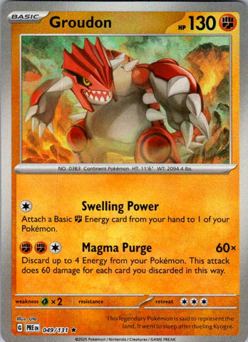 Groudon (Poke Ball Pattern)