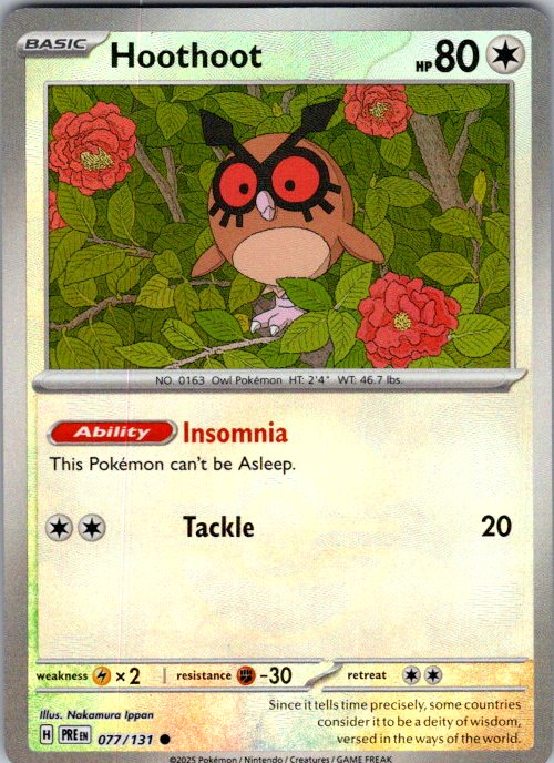 Hoothoot (Poke Ball Pattern)