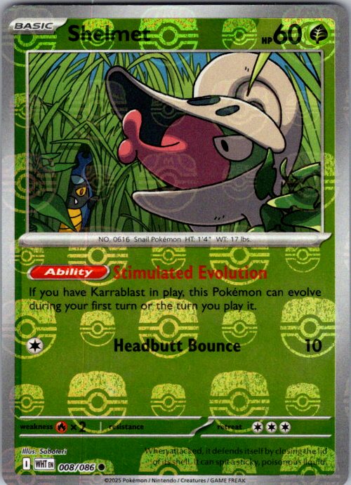 Shelmet (Master Ball Pattern)