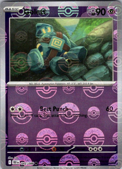 Golett (Poke Ball Pattern)
