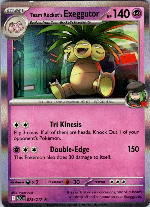 Team Rocket's Exeggutor
