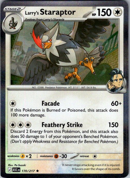 Larry's Staraptor - 170/217