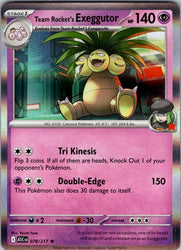 Team Rocket's Exeggutor