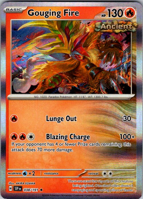 Gouging Fire