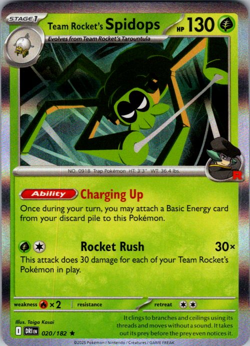 Team Rocket's Spidops - 020/182