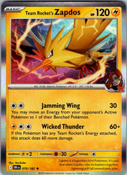 Team Rocket's Zapdos