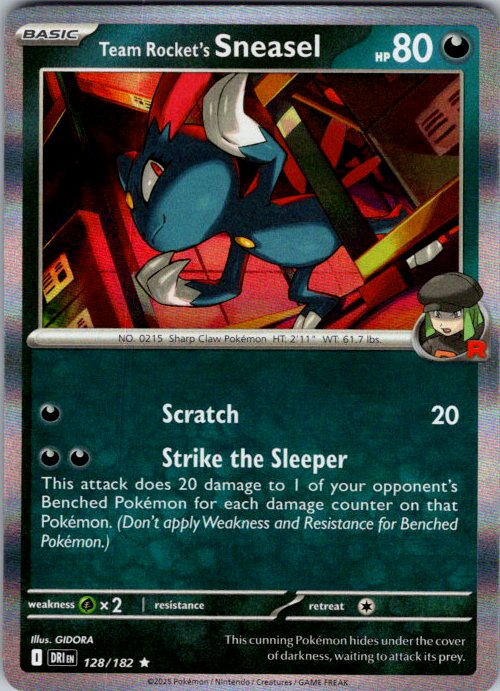 Team Rocket's Sneasel