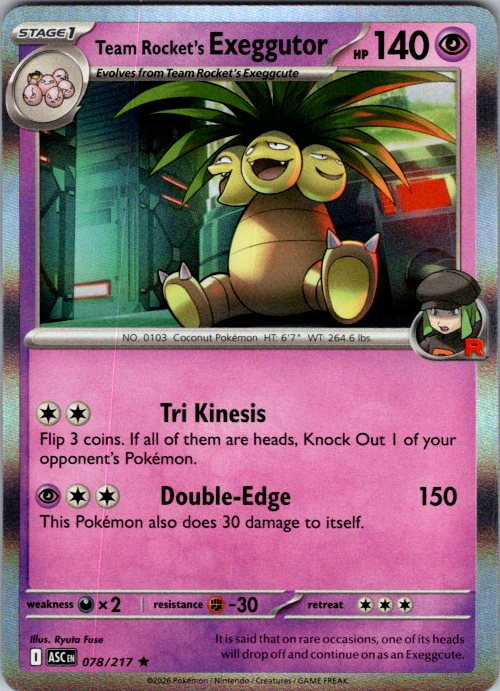 Team Rocket's Exeggutor