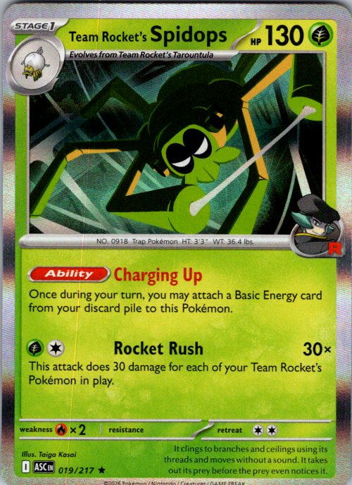 Team Rocket's Spidops