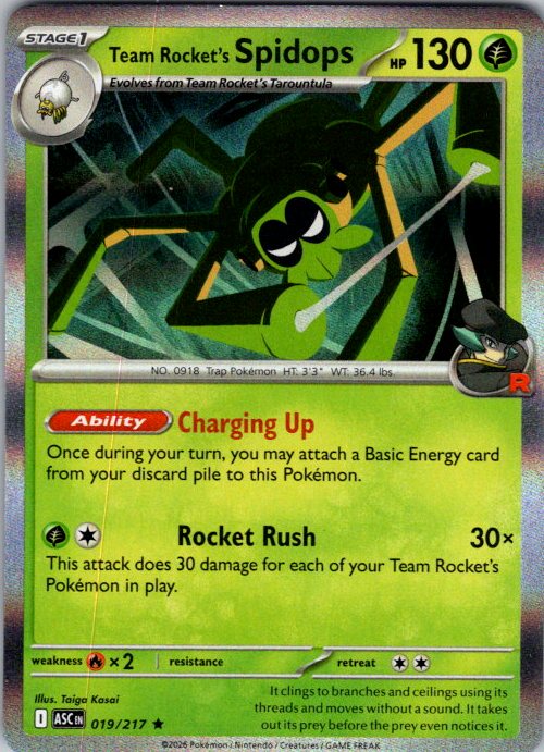 Team Rocket's Spidops
