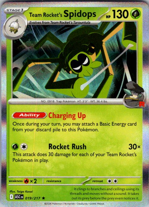 Team Rocket's Spidops