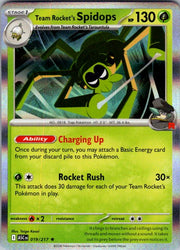 Team Rocket's Spidops