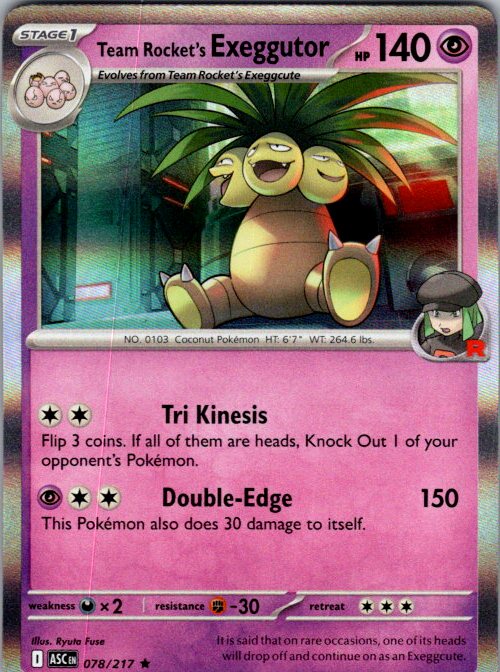 Team Rocket's Exeggutor