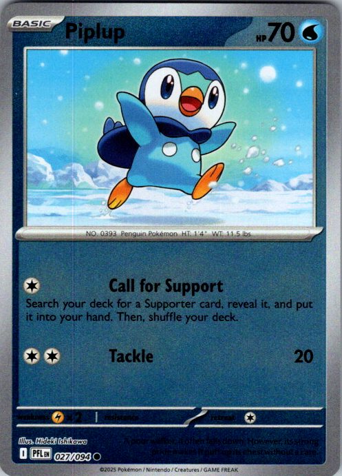 Piplup - 027/094