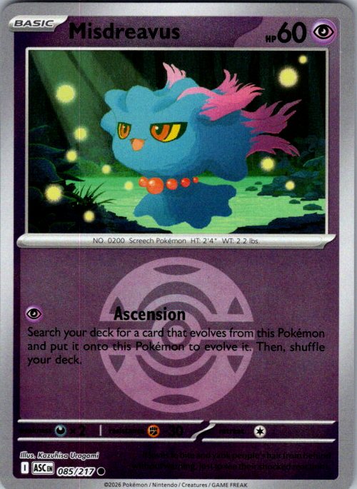 Misdreavus - 085/217 (Dusk Ball)