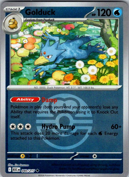 Golduck (Love Ball)
