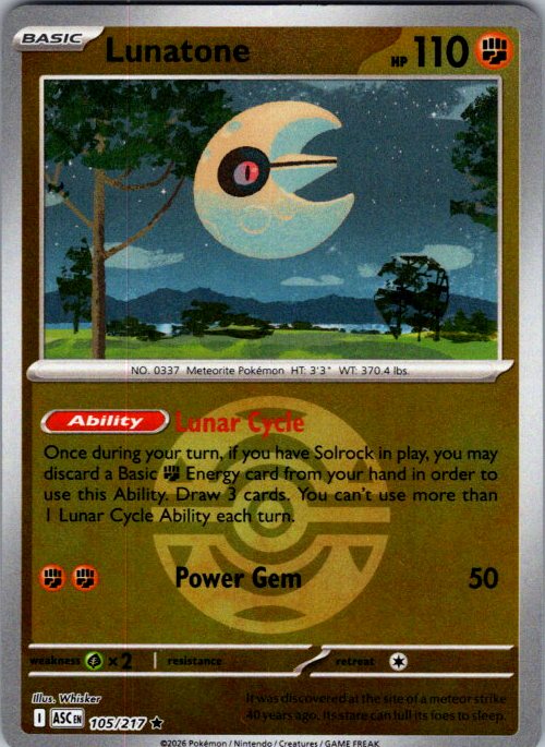 Lunatone (Dusk Ball)