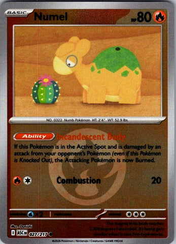 Numel - 027/217 (Energy Symbol Pattern)