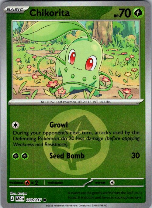 Chikorita (Energy Symbol Pattern)