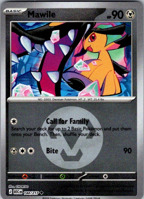 Mawile - 144/217 (Energy Symbol Pattern)