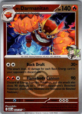 N's Darmanitan (Poke Ball)