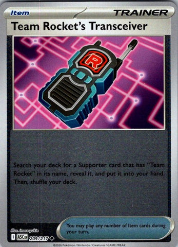 Team Rocket's Transceiver - 209/217