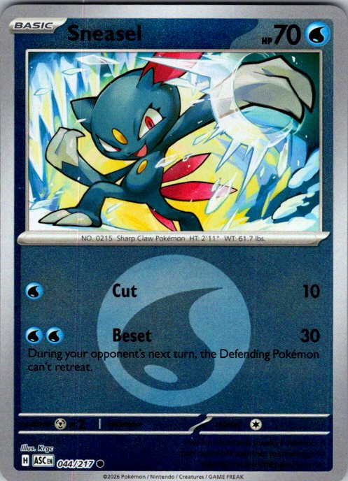 Sneasel (Energy Symbol Pattern)
