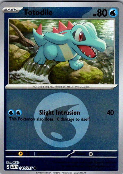 Totodile (Energy Symbol Pattern)