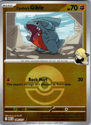 Cynthia's Gible (Poke Ball)