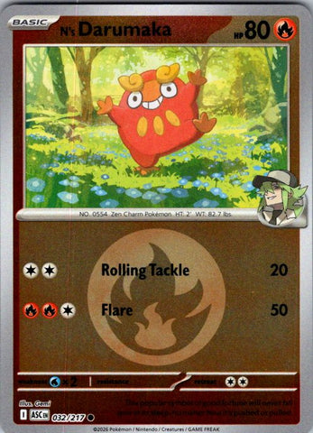 N's Darumaka (Energy Symbol Pattern)