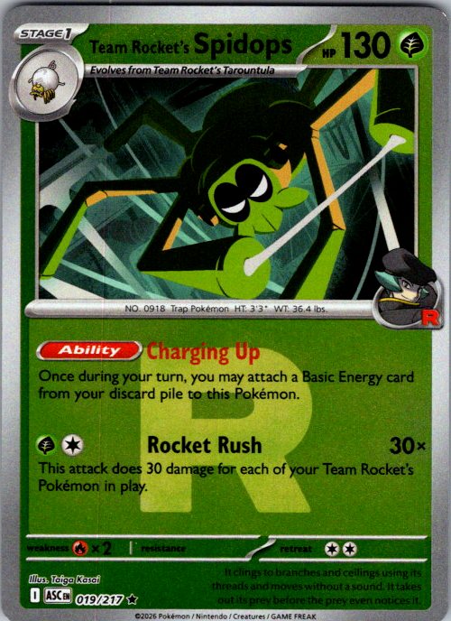 Team Rocket's Spidops (Team Rocket)