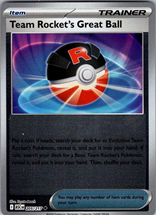 Team Rocket's Great Ball