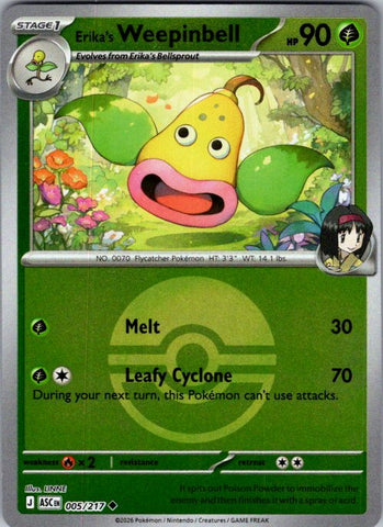 Erika's Weepinbell (Poke Ball)