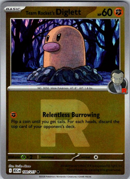 Team Rocket's Diglett (Team Rocket)