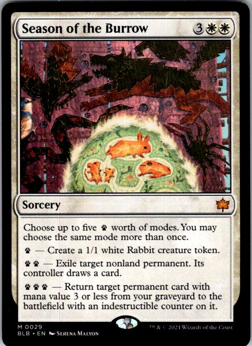 Season of the Burrow