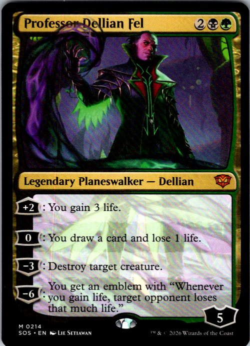 Professor Dellian Fel