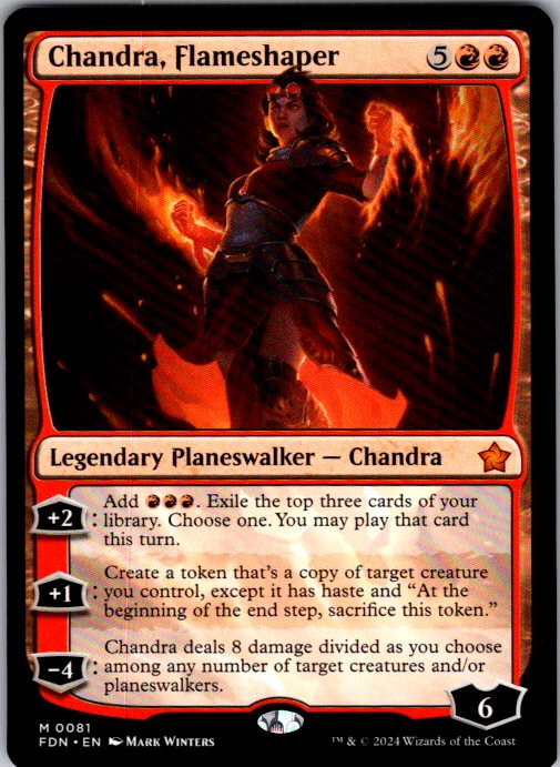 Chandra, Flameshaper